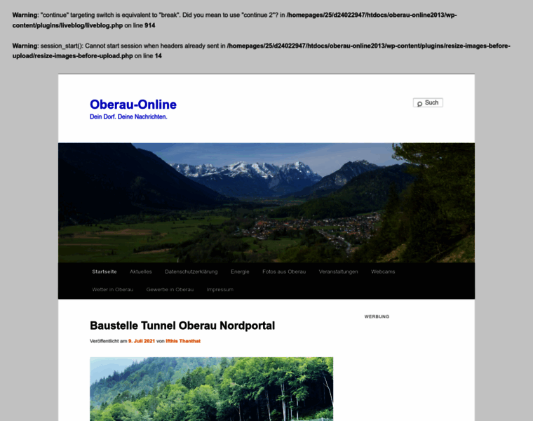Oberau-online.com thumbnail