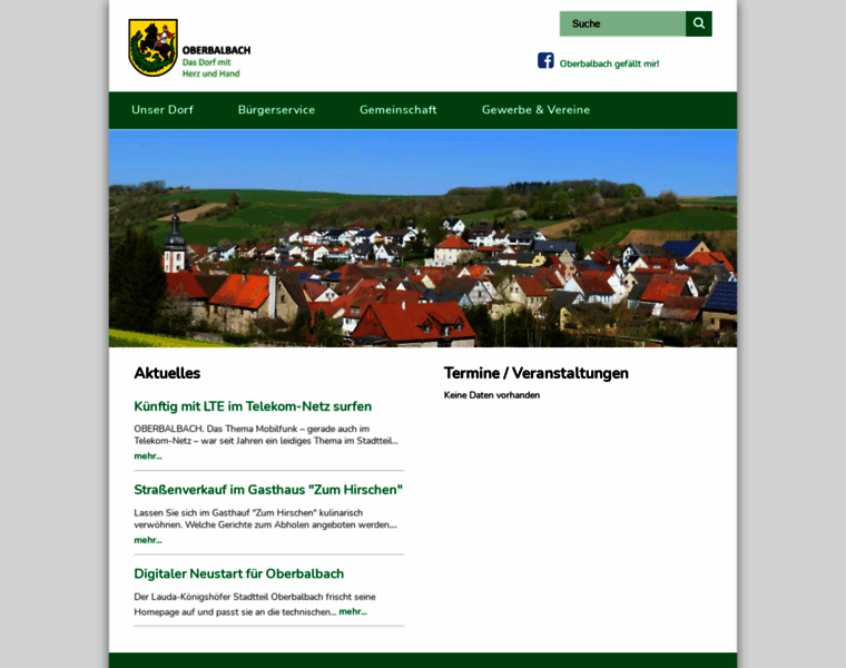 Oberbalbach.de thumbnail