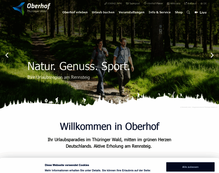 Oberhof.de thumbnail