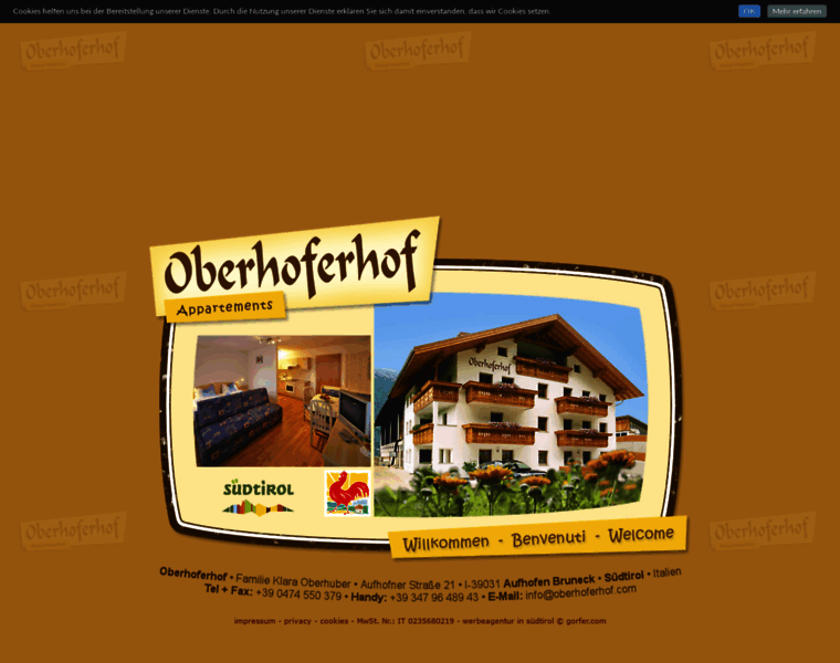 Oberhoferhof.com thumbnail