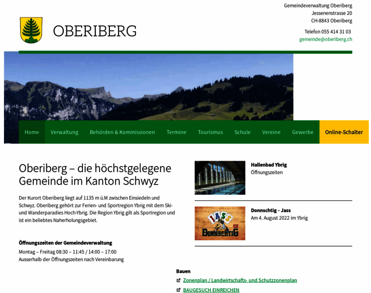 Oberiberg.ch thumbnail
