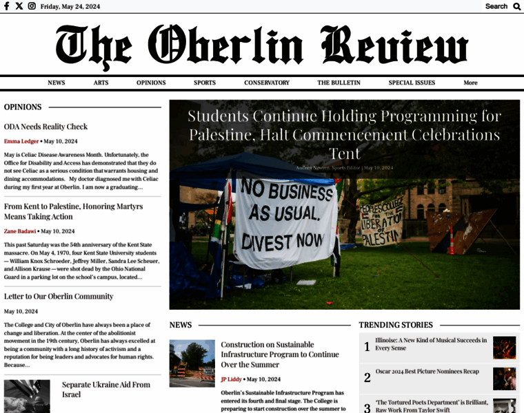 Oberlinreview.org thumbnail