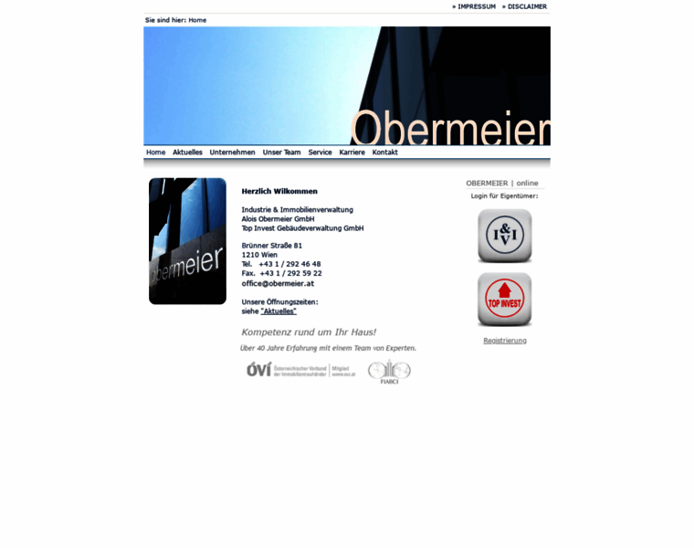 Obermeier.at thumbnail
