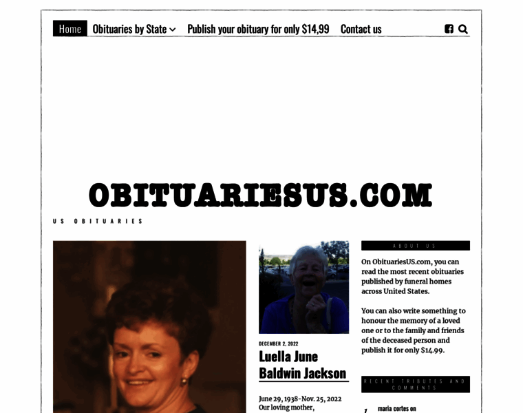 Obituariesus.com thumbnail