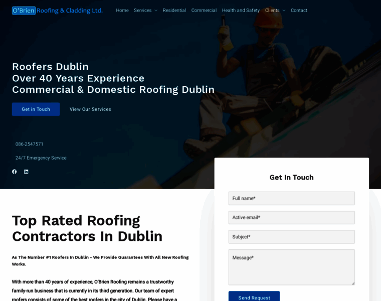 Obrienroofing.ie thumbnail