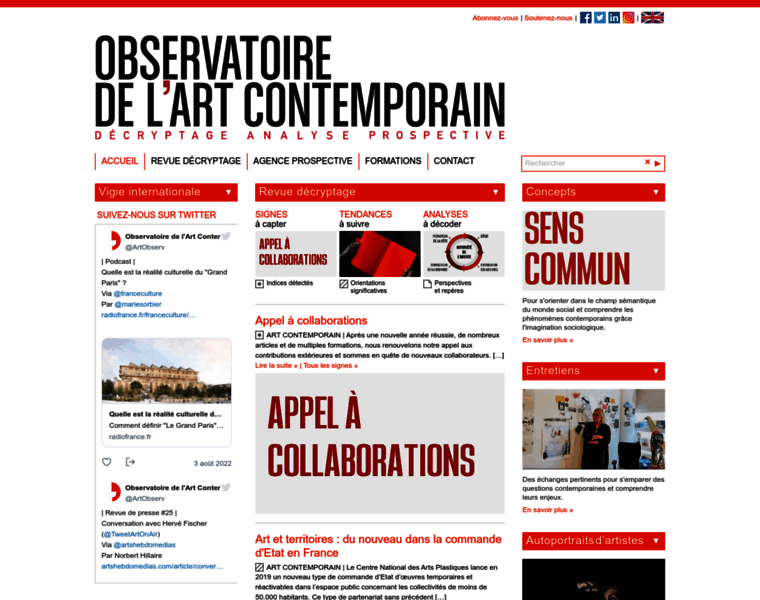 Observatoire-art-contemporain.com thumbnail
