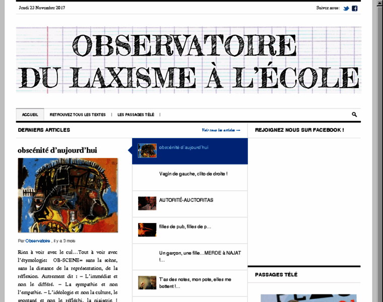 Observatoire-laxisme-ecole.fr thumbnail