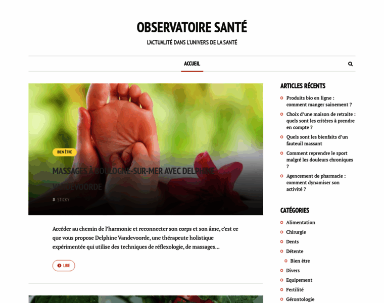 Observatoiresante.fr thumbnail