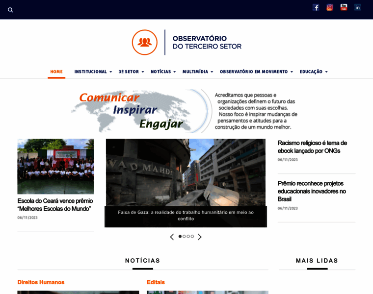 Observatorio3setor.org.br thumbnail Observatorio3setor.org.br thumbnail