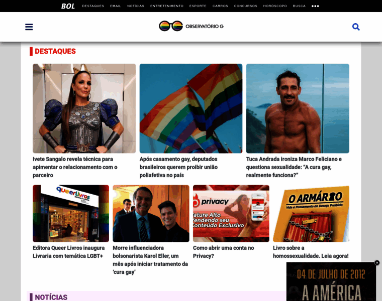 Observatoriog.com.br thumbnail