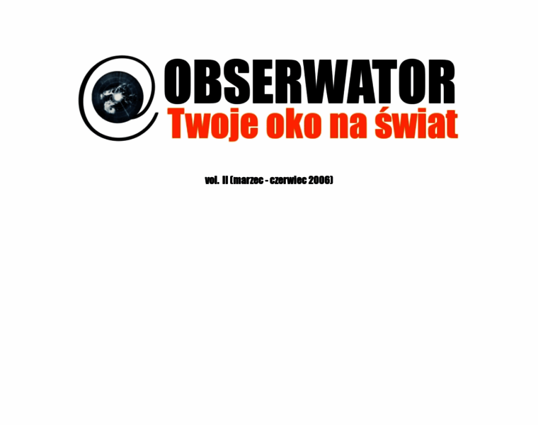 Obserwator.come.uw.edu.pl thumbnail