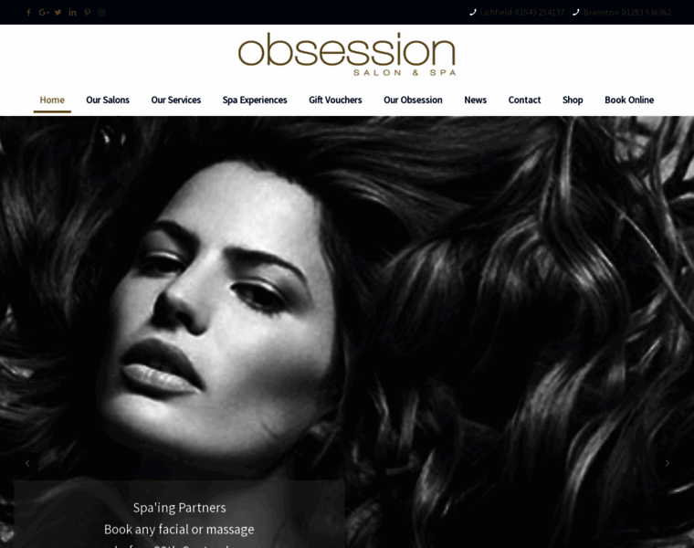 Obsessionsalonspa.co.uk thumbnail