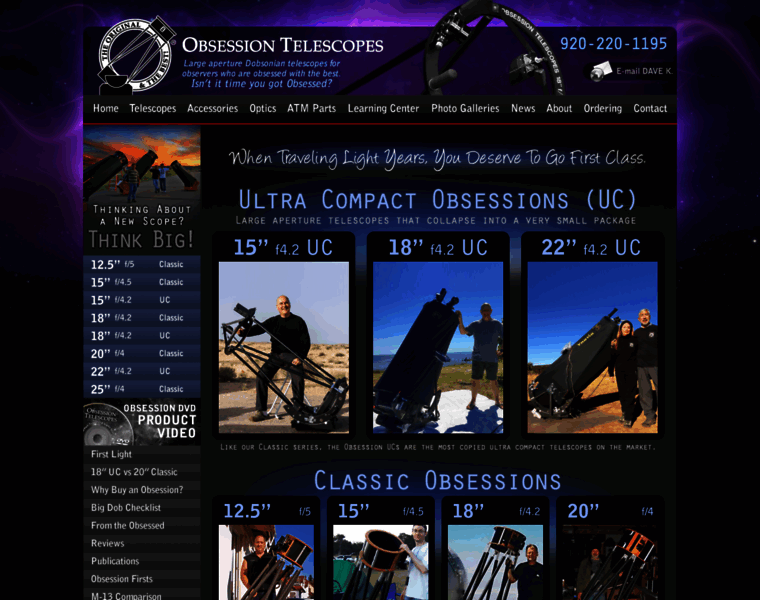 Obsessiontelescopes.com thumbnail