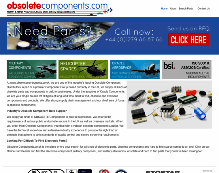Obsoletecomponents.co.uk thumbnail