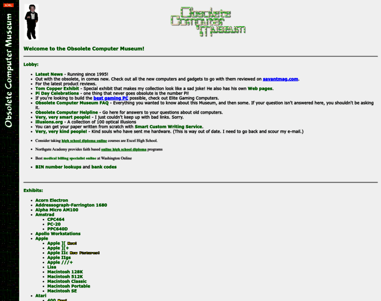 Obsoletecomputermuseum.org thumbnail