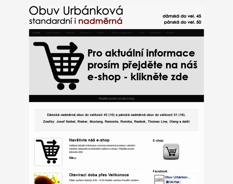 Obuv-urbankova.cz thumbnail