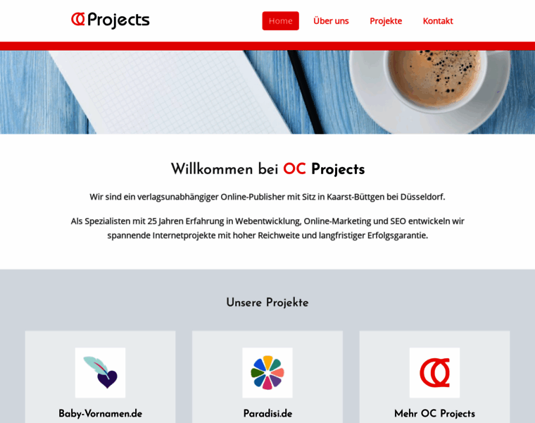 Oc-projects.de thumbnail
