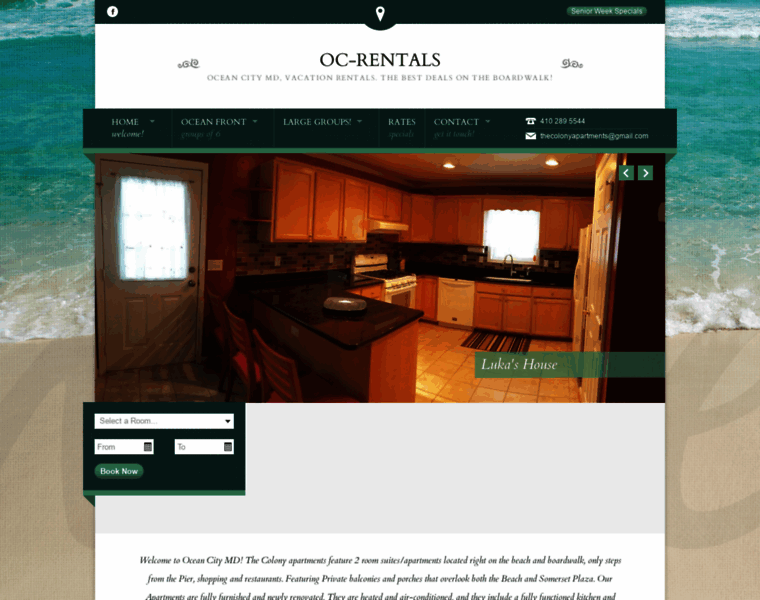 Oc-rentals.com thumbnail
