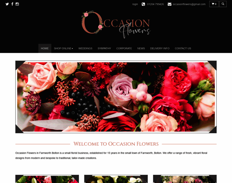 Occasionflowers.org.uk thumbnail