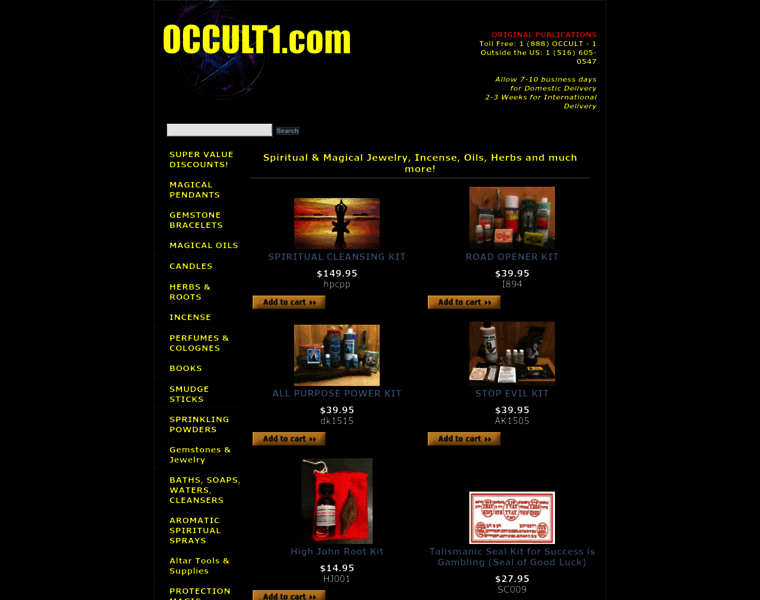 Occult1.com thumbnail