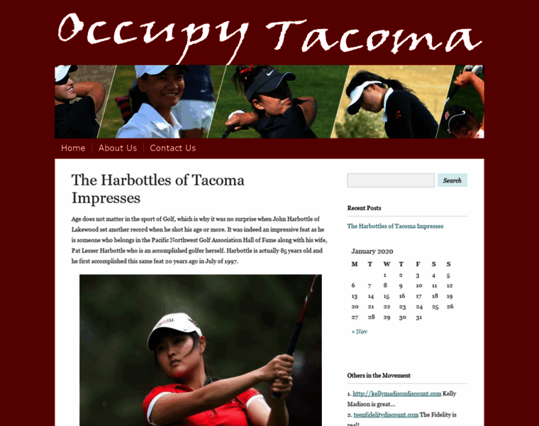 Occupytacoma.org thumbnail