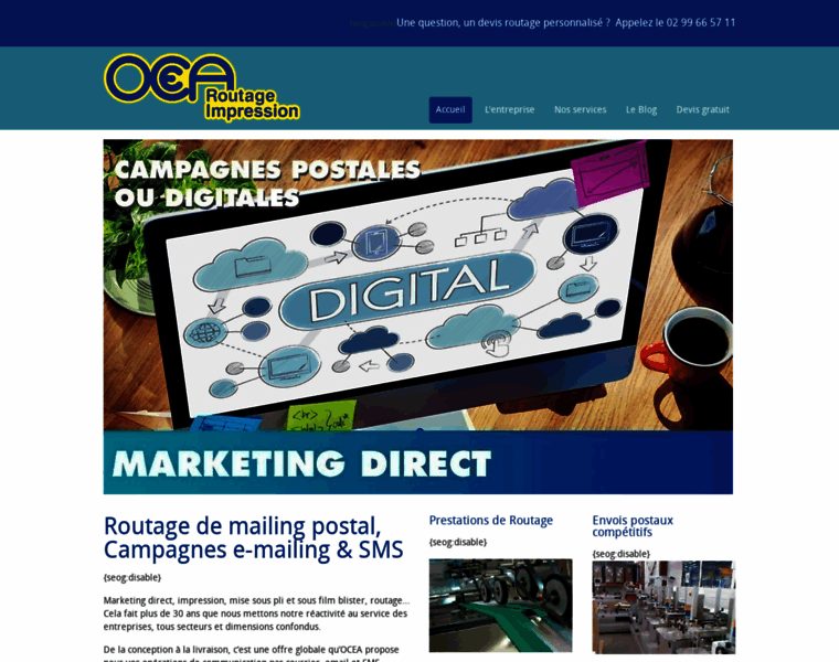 Ocea-routage.fr thumbnail
