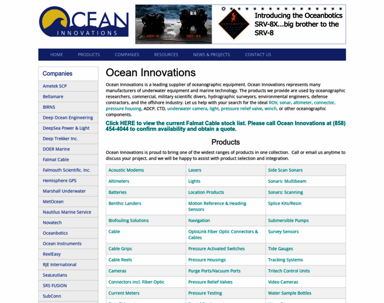 Ocean-innovations.net thumbnail