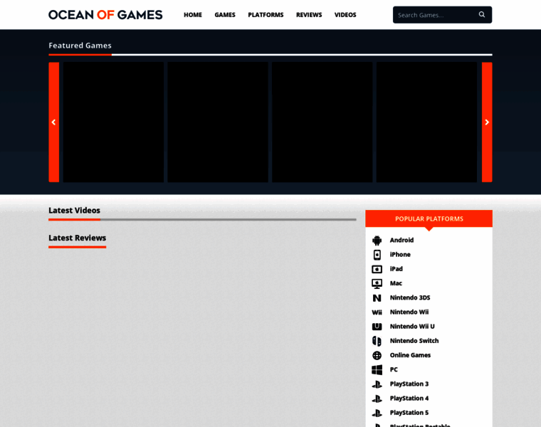 Ocean-of-games.com thumbnail