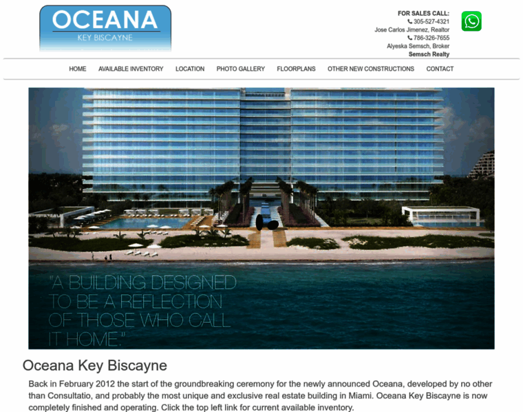 Oceana-keybiscayne.com thumbnail