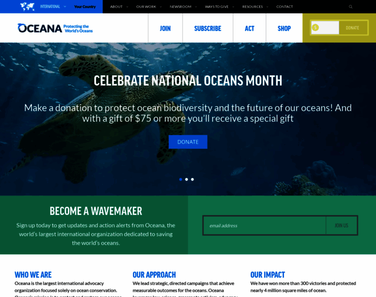 Oceana.org thumbnail