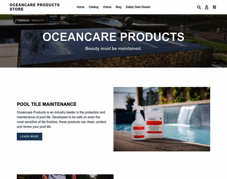 Oceancareproducts.com thumbnail