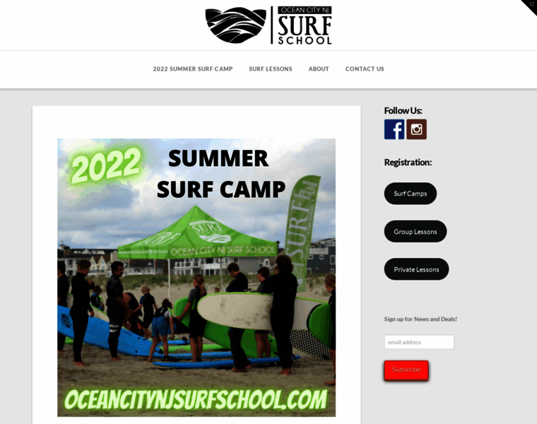 Oceancitynjsurfschool.com thumbnail