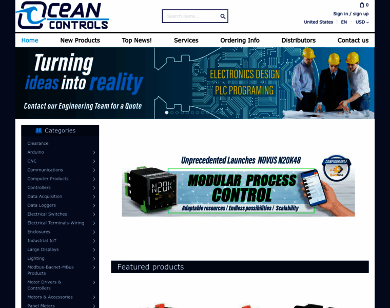 Oceancontrols.com.au thumbnail