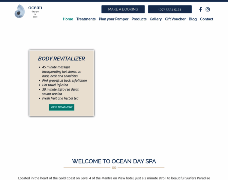 Oceandayspa.com.au thumbnail