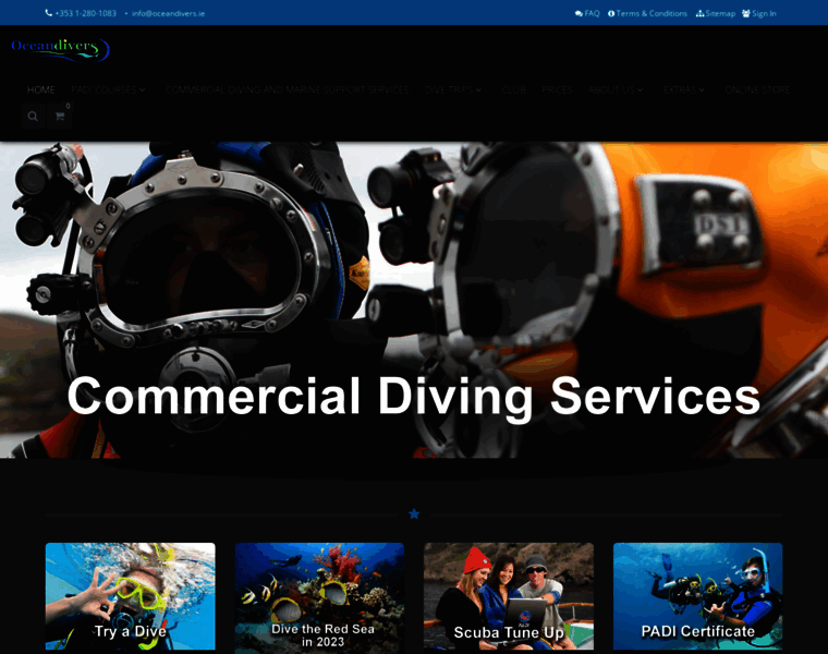 Oceandivers.ie thumbnail