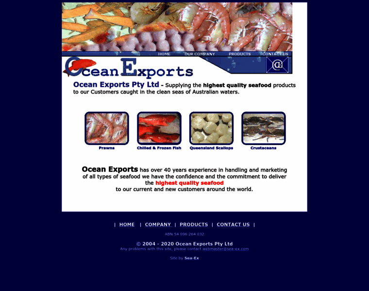 Oceanexports.com.au thumbnail