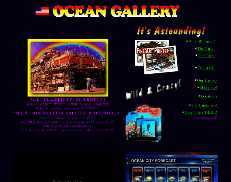 Oceangallery.com thumbnail