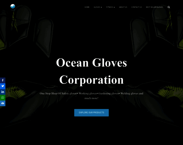 Oceangloves.com thumbnail
