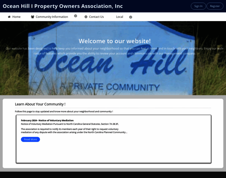 Oceanhill.org thumbnail