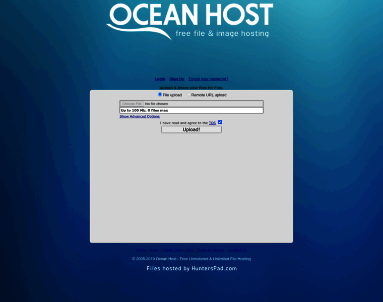 Oceanhost.eu thumbnail