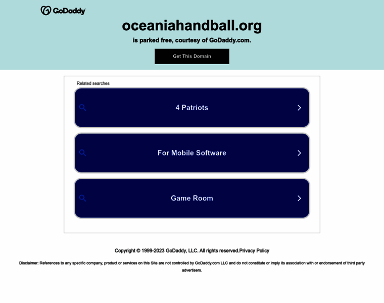 Oceaniahandball.org thumbnail