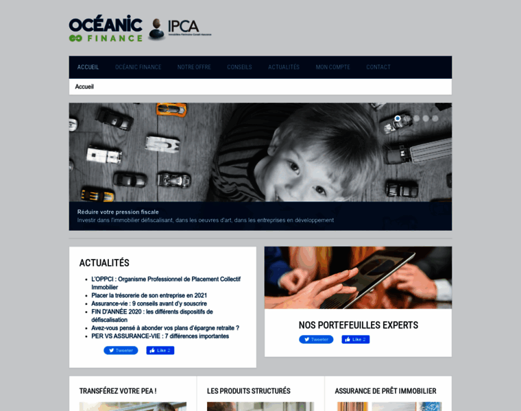 Oceanicfinance.fr thumbnail