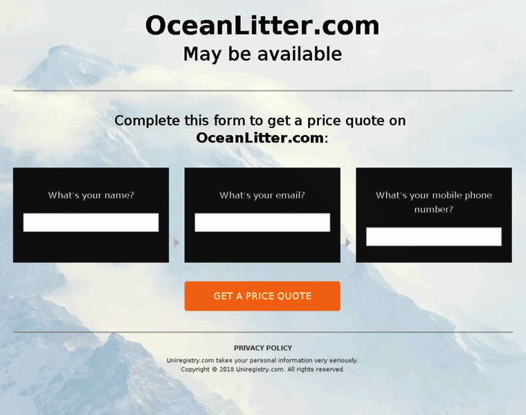 Oceanlitter.com thumbnail