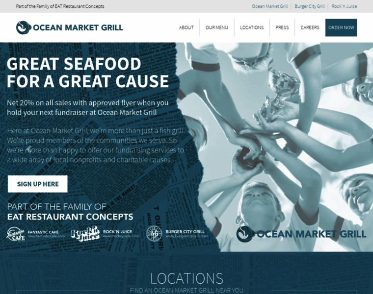 Oceanmarketgrill.com thumbnail