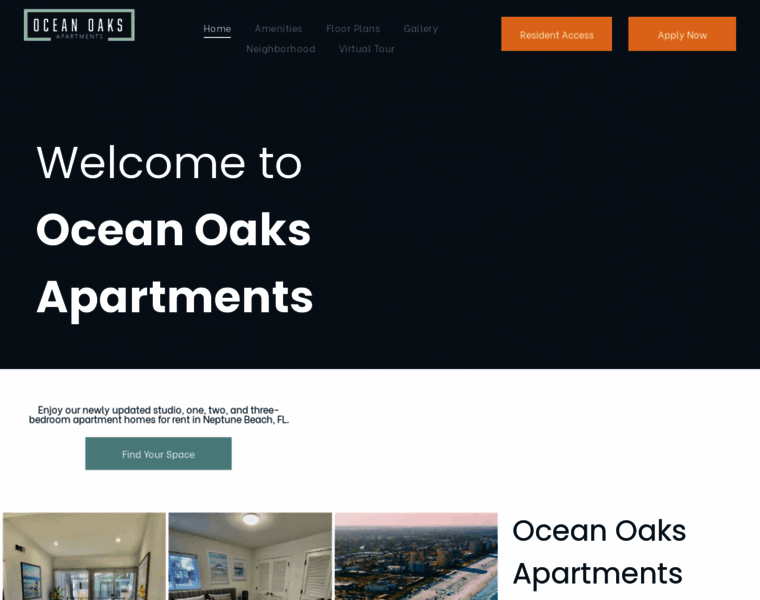 Oceanoaksapartments.com thumbnail