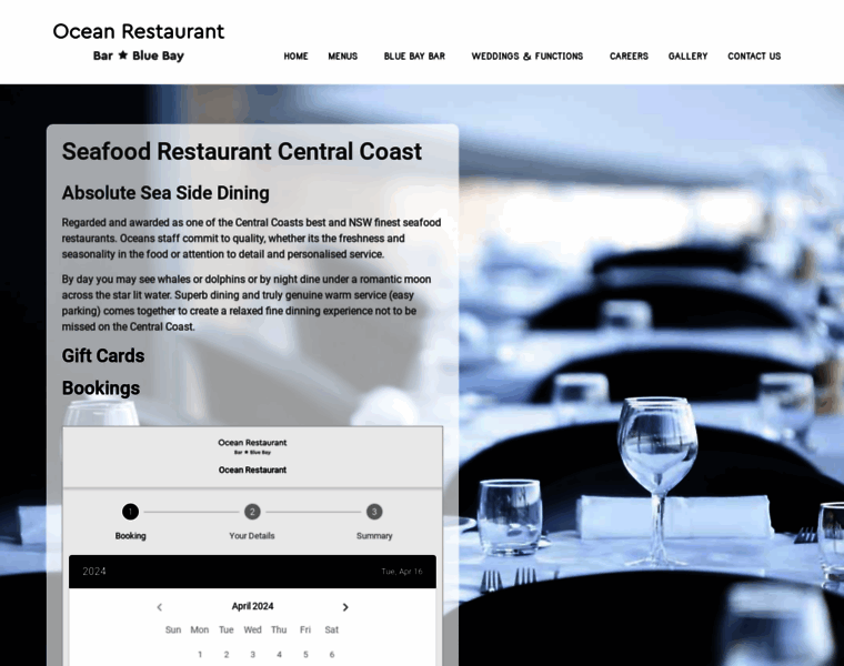 Oceanrestaurant.com.au thumbnail