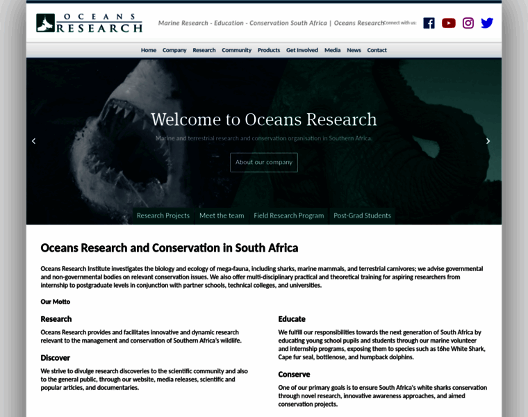 Oceans-research.com thumbnail