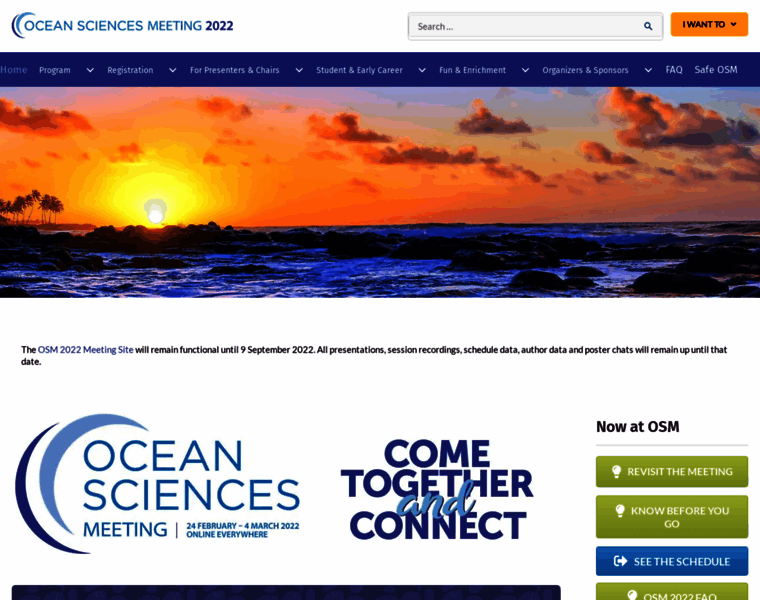 Oceansciencesmeeting.org thumbnail