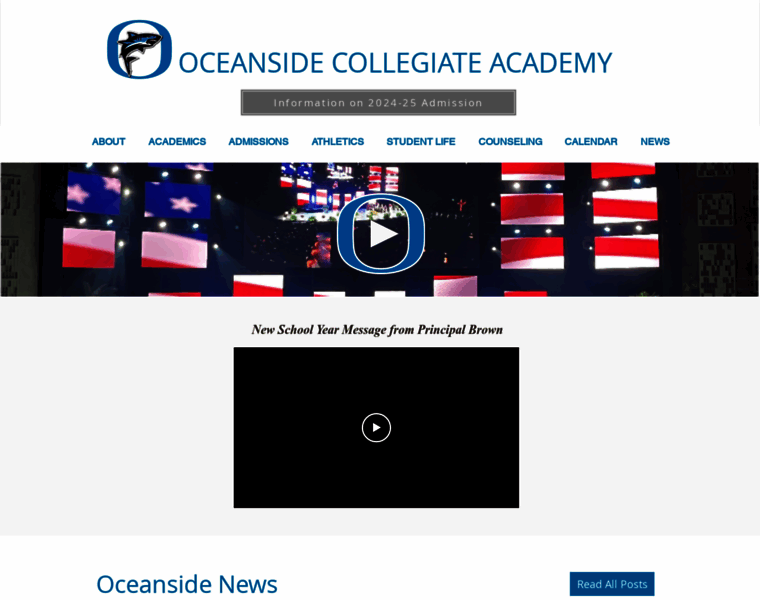 Oceansidecollegiateacademy.org thumbnail