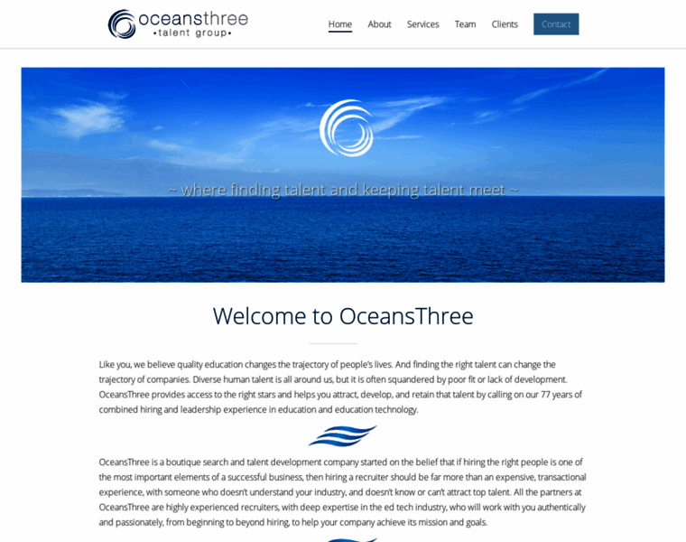 Oceansthree.com thumbnail